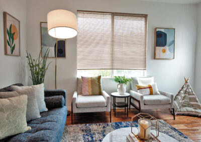 Norman Aluminum Blinds Living Room