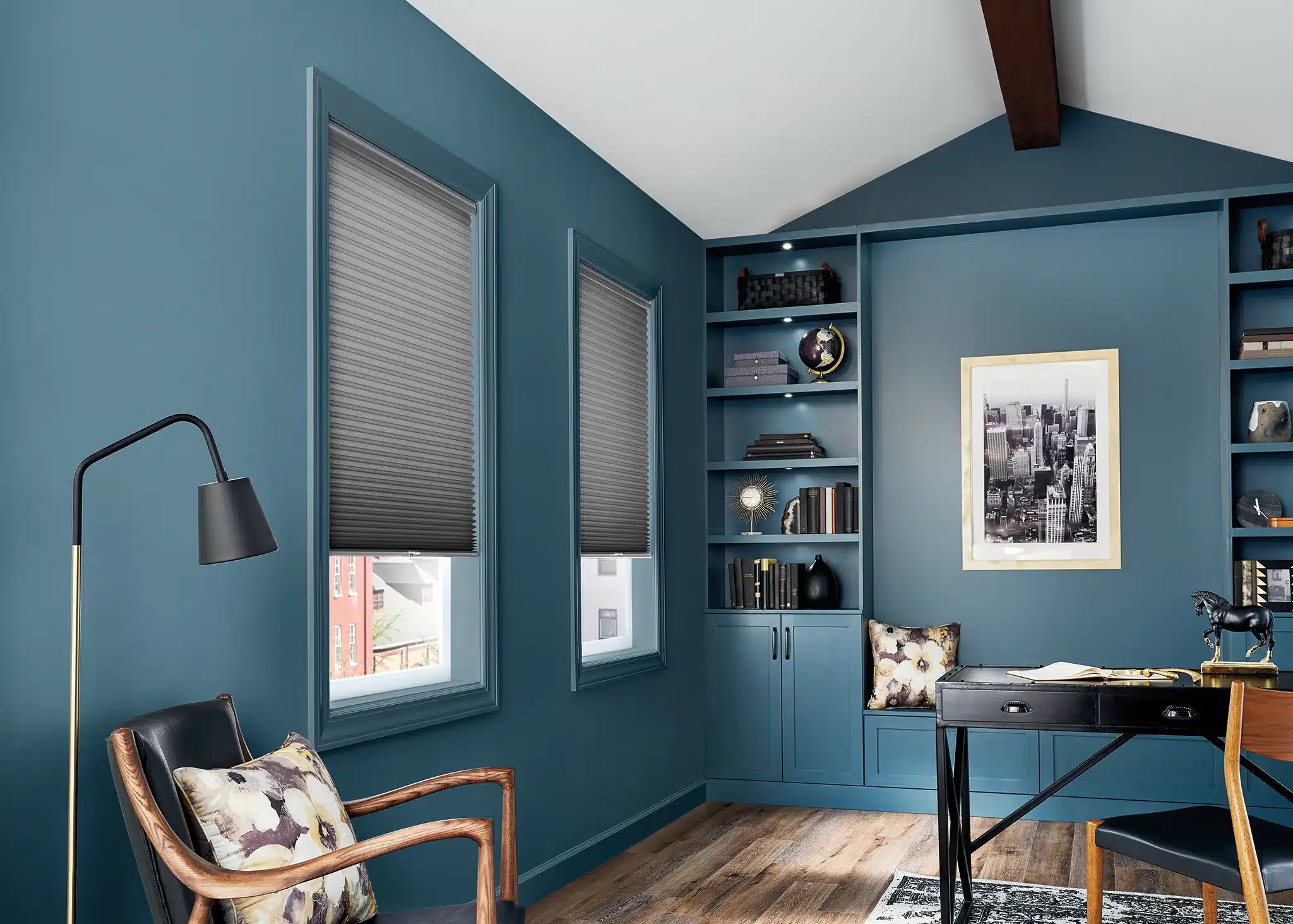 Blue Cellular Shades Cordless (2)