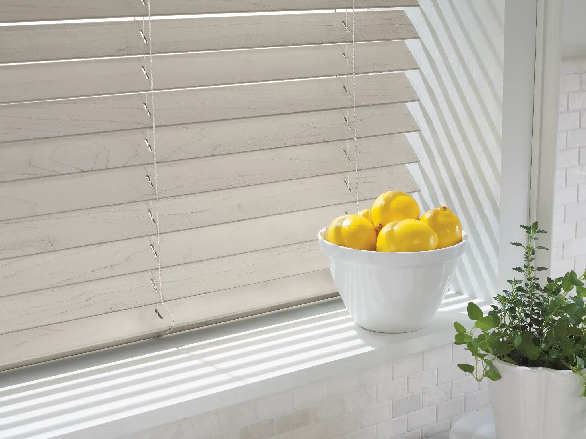 Faux Wood Blind (2)